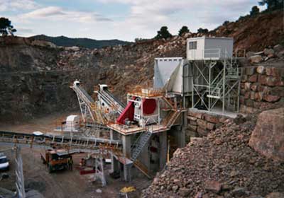 Planta Chancadora De Piedra | Process Crusher, Mining ...