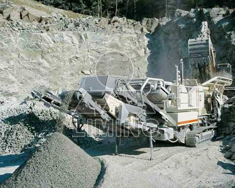 Trituradora de Impacto de de roca alta capacidad