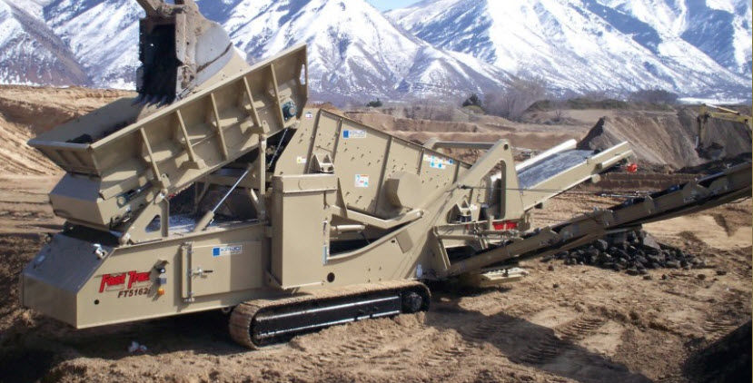 Criba Portátil 200 - 800 t/h