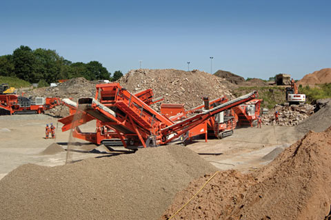 Sandvik QA450 Portátil pantalla cubierta doble triple