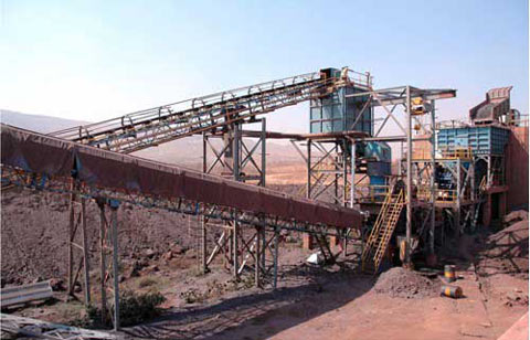 Instalación de procesamiento de minerales de hierro