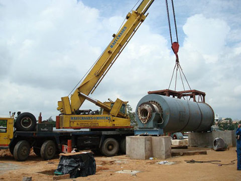 Varilla de pulverizador en el proyecto del tren de alta velocidad de la construcción