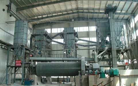 Seco pulverizador planta de producción de bentonita