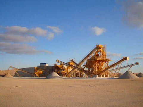Alimentador para chancadora de piedras, Alimentador para trituradoras