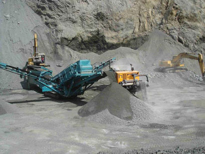 Maquina de chancadora piedra, Máquinas chancadoras de piedra