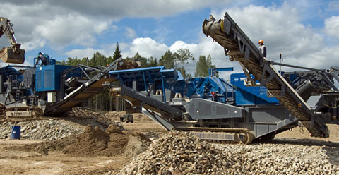 Mineral de antimonio planta de beneficio, Instalación procesadora de antimonio