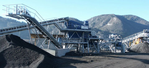 Carbón planta de beneficio, Carbón proceso de beneficio, La minería del carbón y la producción