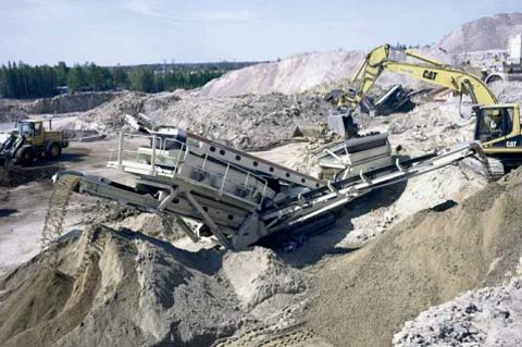 Caolín maquinas para la minería, Caolín proceso de minería