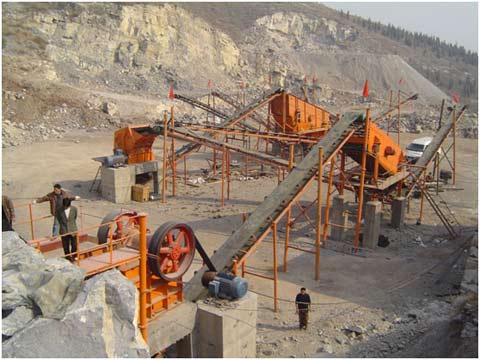 Máquina de la minería de minerales de granito, Instalaciones de beneficio de minerales de granito en la mexico