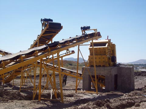 Picadora de quijadas en la producción agregada