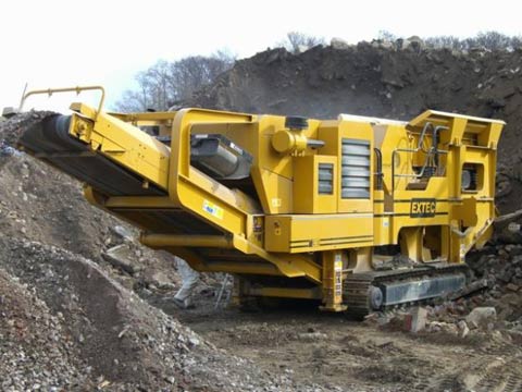 Picadora movil de orugas, Chancadora Portátil sobre orugas